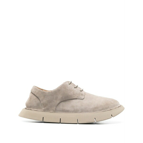 マーシル メンズ ドレスシューズ シューズ Intagliata lace-up derby shoes Neutrals｜asty