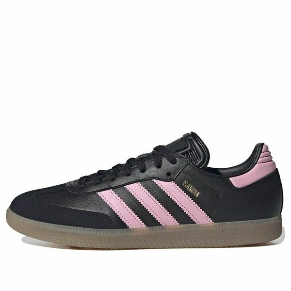 adidas アディダス メンズ スニーカー 【adidas x Inter Miami Samba Indoor 'Black Pink' IH8157】 サイズ US_6(24.0cm)|asty