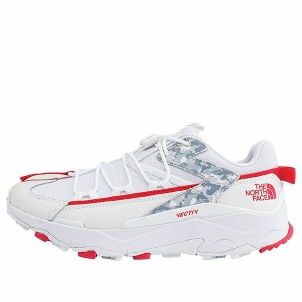 THE NORTH FACE 北の方人間の顔 レディース スニーカー  【(WMNS) THE NORTH FACE Vectiv Taraval Tech Lifestyle Shoes \u0027Tnf White Red\u0027 819U-ZW2】  大きさ US_8(25.0糎)