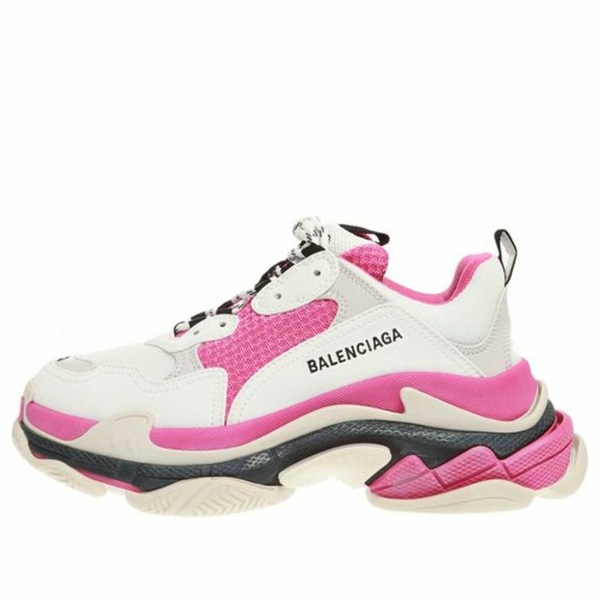 Balenciaga バレンシアガ レディース スニーカー  【(WMNS) Balenciaga Triple S \u0027Pink White\u0027 524039W09OM9021】  大きさ US_9(26.0珊)