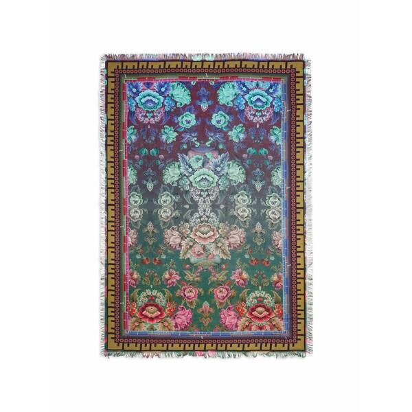 ピエール＝ルイ・マシア メンズ えり巻き・袈裟・えり巻き 付属物 Aloeuw floral-print silk scarf Green