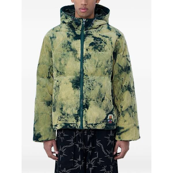 ブレインデッド メンズ ジャケット＆ブルゾン アウター Corduroy hooded jacket Green｜asty