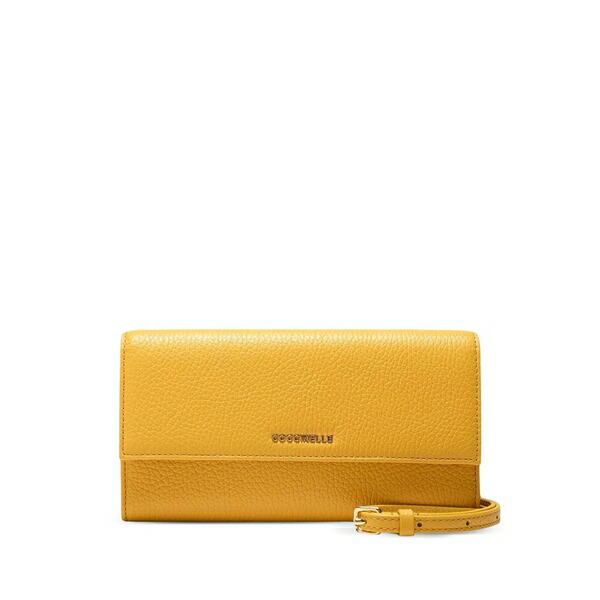 コチネレ レディース 紙入れ 付属品 Metallic wallet Yellow