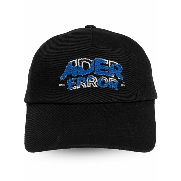 アーダーエラー メンズ 帽子 アクセサリー Edca logo cap Black|asty