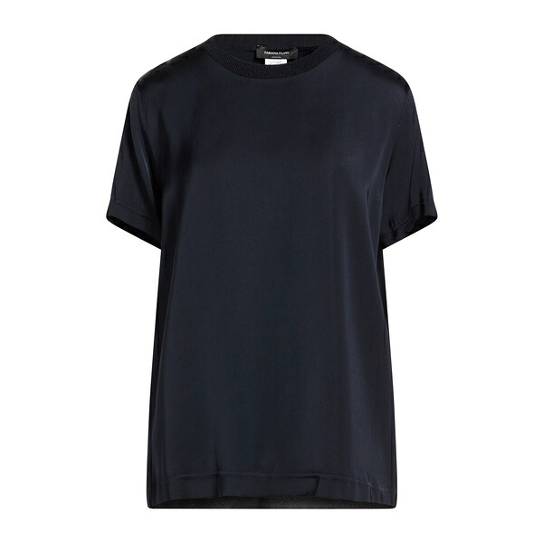 【送料無料】 ファビアナ フィリッピ レディース Tシャツ トップス Tops Blue|asty