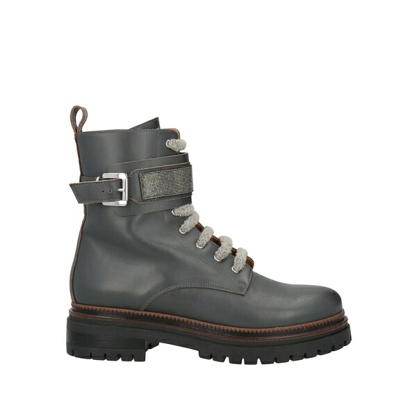 【貨物輸送無料】 イレブンティ レディース ブーツ シューズ Ankle boots Grey