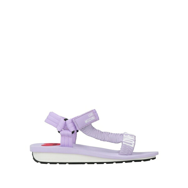 【送料無料】 モスキーノ レディース サンダル シューズ Sandals Purple｜asty