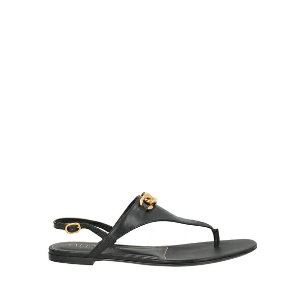 【送料無料】 ヴァレンティノ ガラヴァーニ レディース サンダル シューズ Thong sandals Black｜asty 101,640円