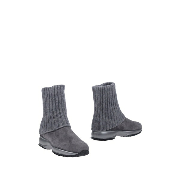 【貨物輸送無料】 ホー鵞鳥 レディース ブーツ シューズ Ankle boots Grey
