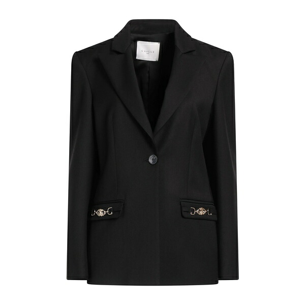 【送料無料】 ガレパリ レディース ジャケット＆ブルゾン アウター Blazers Black｜asty 45,370円