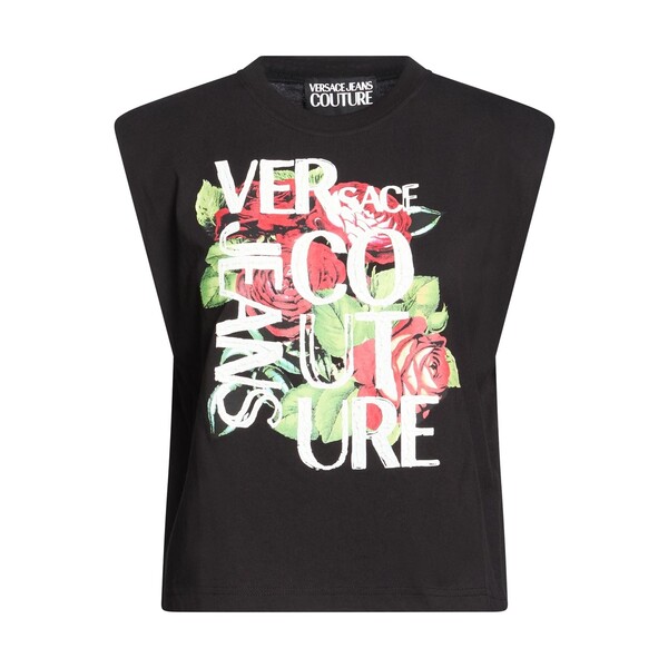 【送料無料】 ベルサーチ レディース Tシャツ トップス T-shirts Black｜asty