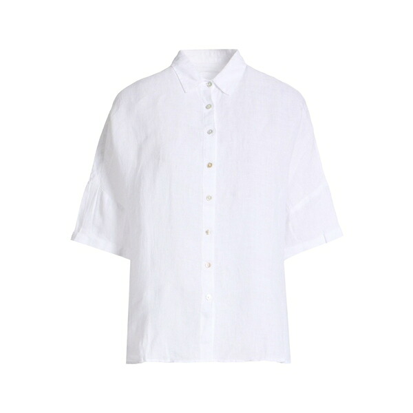 【貨物輸送無料】 １２０％リノ レディース プルオーバー トップス Shirts White
