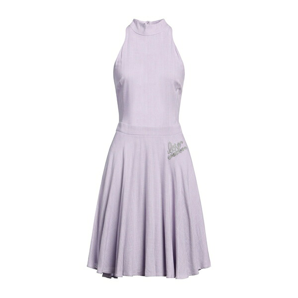 【送料無料】 モスキーノ レディース ワンピース トップス Midi dresses Purple｜asty