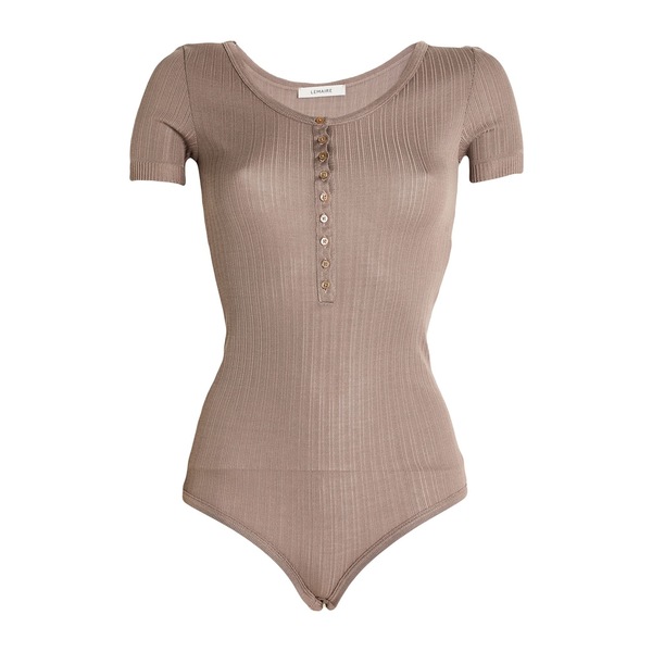 【送料無料】 ルメール レディース Tシャツ トップス Bodysuits Green｜asty