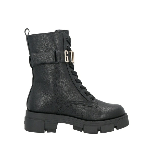 【貨物輸送無料】 ゲス レディース ブーツ シューズ Ankle boots Black