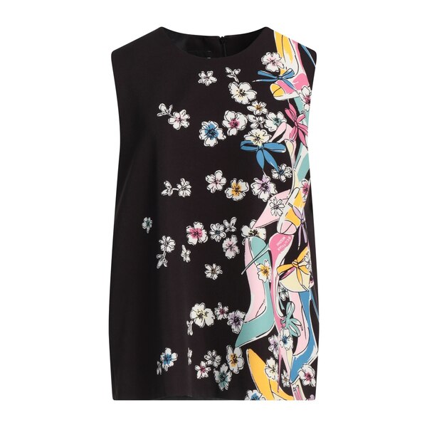 【貨物輸送無料】 モスキーノ レディース プルオーバー トップス Tops Black