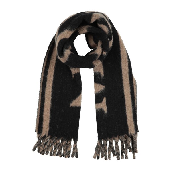 【貨物輸送無料】 マックイーン レディース 消音装置・袈裟・えり巻き 佩び物 Scarves Black