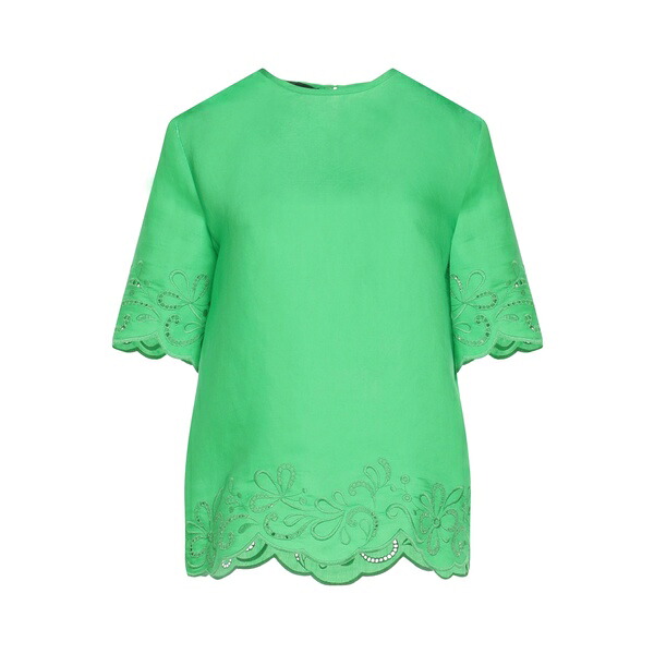 【送料無料】 モスキーノ レディース Tシャツ トップス Tops Green|asty