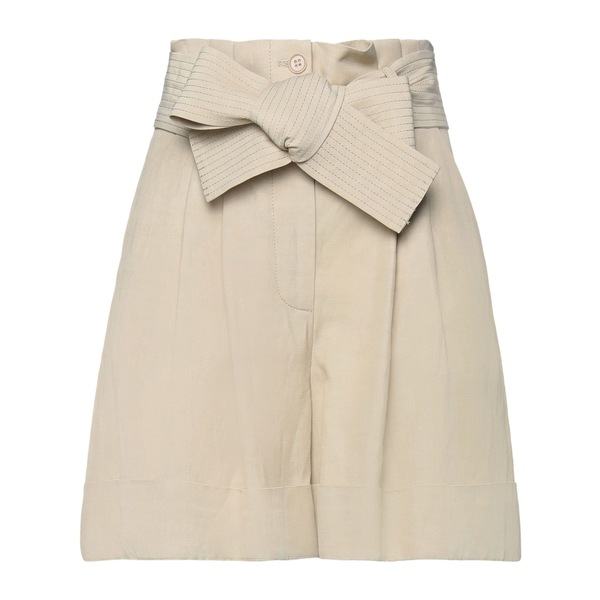 【貨物輸送無料】 パロッシュ レディース 心地好いズボン下 ボトムス Shorts \u0026 Bermuda Shorts Beige