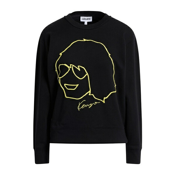 【送料無料】 ケンゾー レディース パーカー・スウェットシャツ アウター Sweatshirts Black｜asty