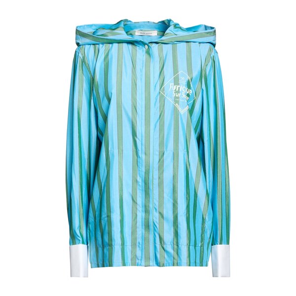【送料無料】 ウェールズ ボナー レディース シャツ トップス Shirts Azure|asty