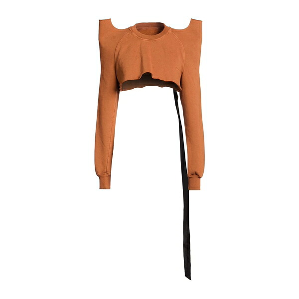 【送料無料】 リックオウエンス レディース パーカー・スウェットシャツ アウター Sweatshirts Orange｜asty