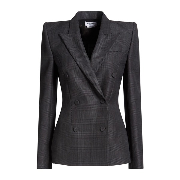 【貨物輸送無料】 マックイーン レディース 上衣＆上衣 アウター Blazers Grey
