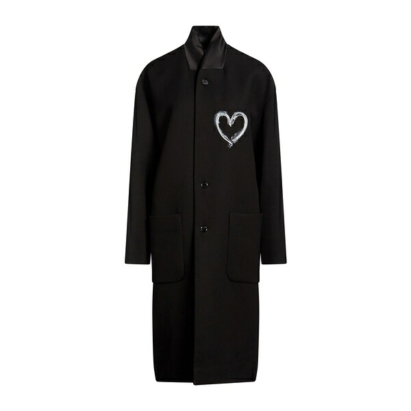 【貨物輸送無料】 モスキーノ レディース 上衣＆上衣 アウター Coats Black