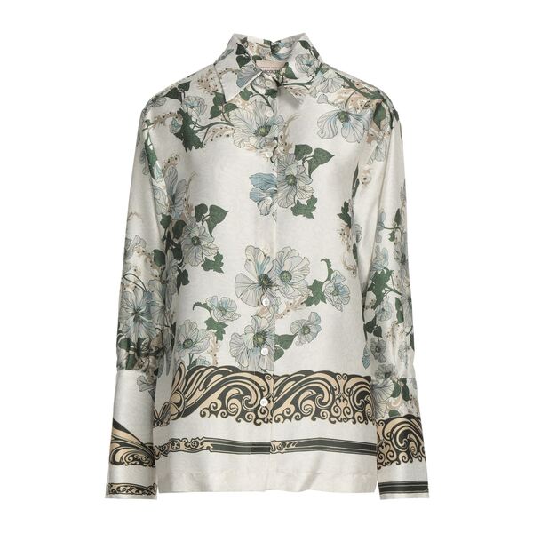 【送料無料】 セミクチュール レディース シャツ トップス Shirts White｜asty