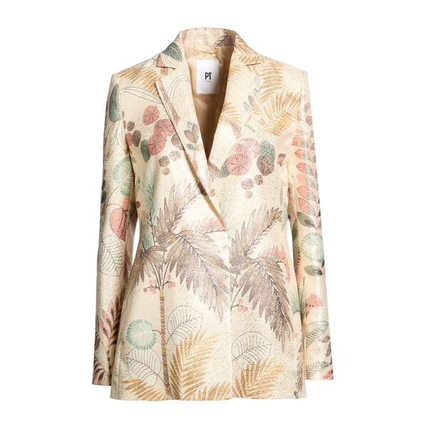 【貨物輸送無料】 PTトリノ レディース 上衣＆上衣 アウター Blazers Beige