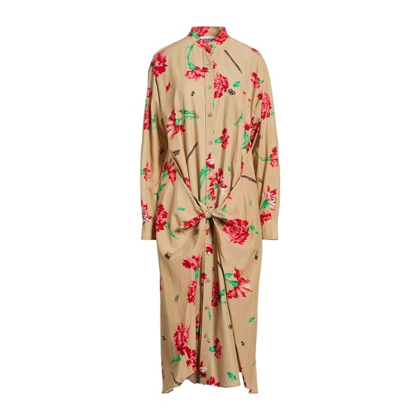 【貨物輸送無料】 モスキーノ レディース 衣裳 トップス Midi dresses Beige