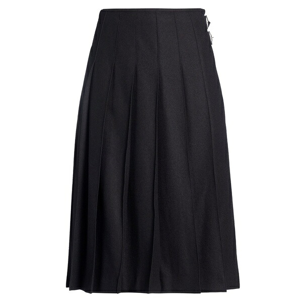 【貨物輸送無料】 ジル・サンダー レディース スコート ボトムス Midi skirts Black