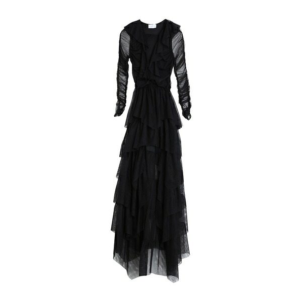 【送料無料】 ソーアリュール レディース ワンピース トップス Maxi dresses Black｜asty