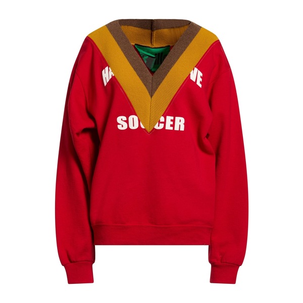 【貨物輸送無料】 コルヴィル レディース パーカー・スウェットシャツ アウター Sweatshirts Red