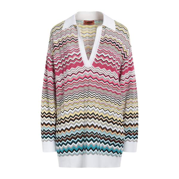 【貨物輸送無料】 ミッソーニ レディース 編み物\u0026スウェーター アウター Sweaters Pink