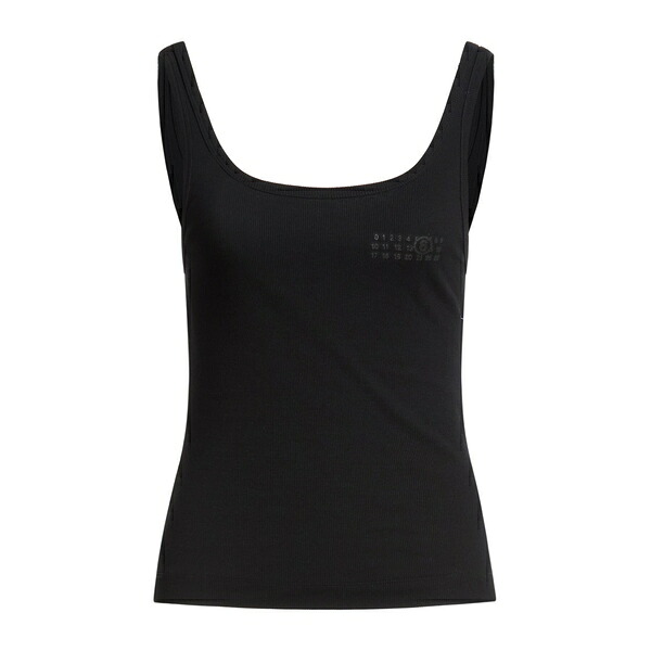 【貨物輸送無料】 マルタンマルジェラ レディース プルオーバー トップス Tank tops Black