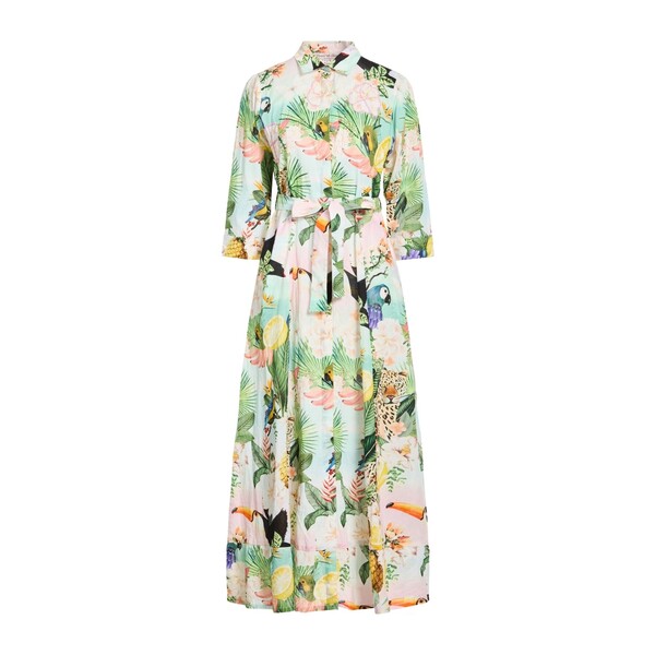 【貨物輸送無料】 コナー \u0026 ひと休み レディース 衣装 トップス Maxi dresses Green レディースファッション-ワンピーススーツ-スーツ・セットアップ