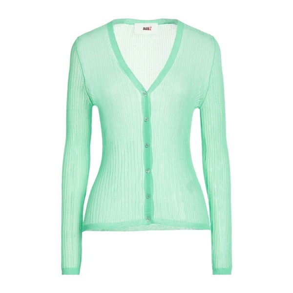 【貨物輸送無料】 ソロトレ レディース ジレー アウター Cardigans Green