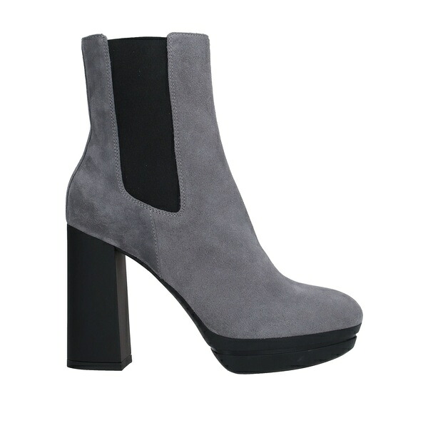 【貨物輸送無料】 ホー火器 レディース ブーツ シューズ Ankle boots Grey