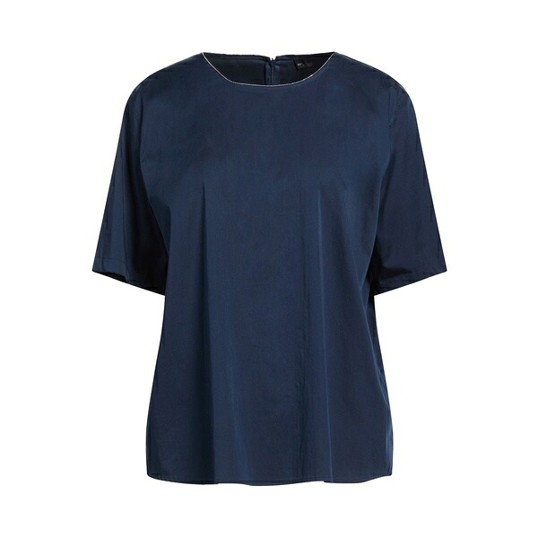 【貨物輸送無料】 バン仕合わせ レディース ティーシャツ トップス Tops Blue トップス-Tシャツ・カットソー-レディースファッション