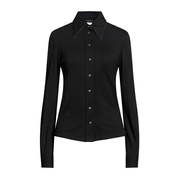 【貨物輸送無料】 ファビアナ フィリッピ レディース プルオーバー トップス Shirts Black シャツ・ブラウス-レディースファッション-トップス