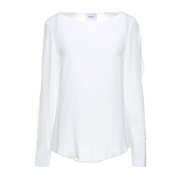 【送料無料】 ドンダップ レディース Tシャツ トップス Tops White｜asty