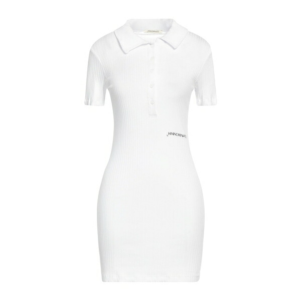 【貨物輸送無料】 ヒノミネイト レディース 衣装 トップス Mini dresses White
