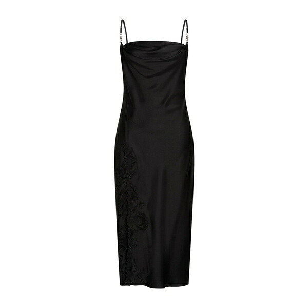 【貨物輸送無料】 ヴェルサーチ レディース 衣裳 トップス Midi dresses Black