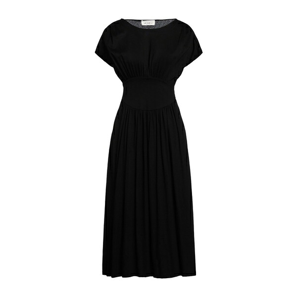 【送料無料】 メイメイジェイ レディース ワンピース トップス Midi dresses Black｜asty