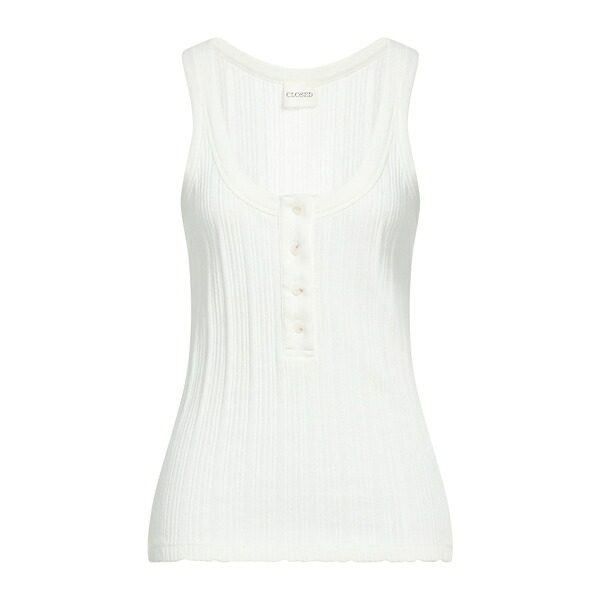 【送料無料】 クローズド レディース Tシャツ トップス Tops White｜asty