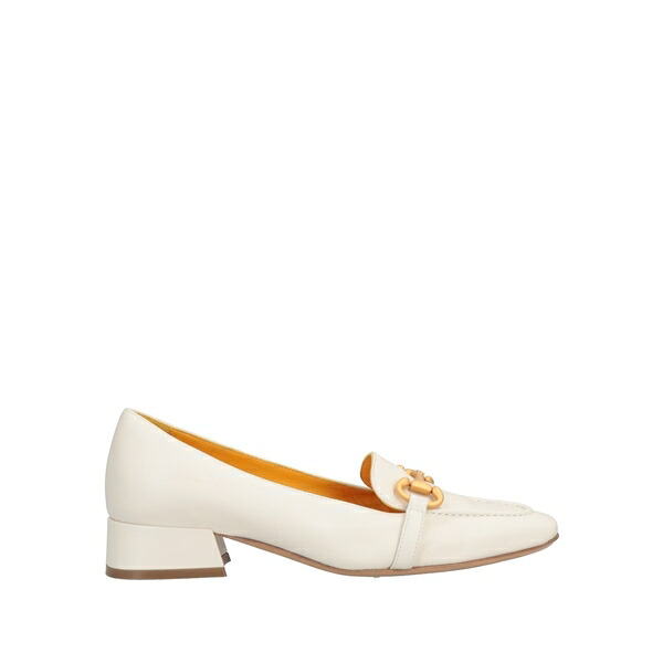 【貨物輸送無料】 パンパノウサギ ビーニ レディース スリッポン・ローファー シューズ Loafers White