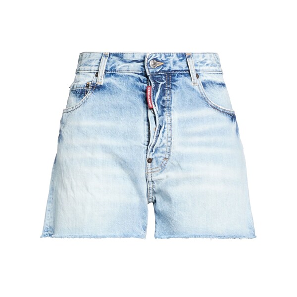 【送料無料】 ディースクエアード レディース デニムパンツ ボトムス Denim shorts Blue
