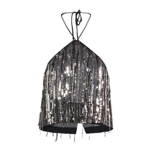 【送料無料】 ピンコ レディース Tシャツ トップス Tops Black|asty