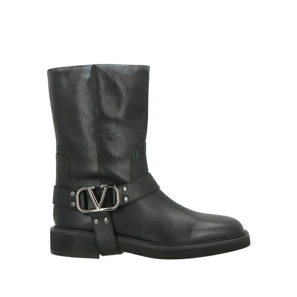 【貨物輸送無料】 ヴァレンティノ ガラヴァーニ レディース ブーツ シューズ Ankle boots Black
